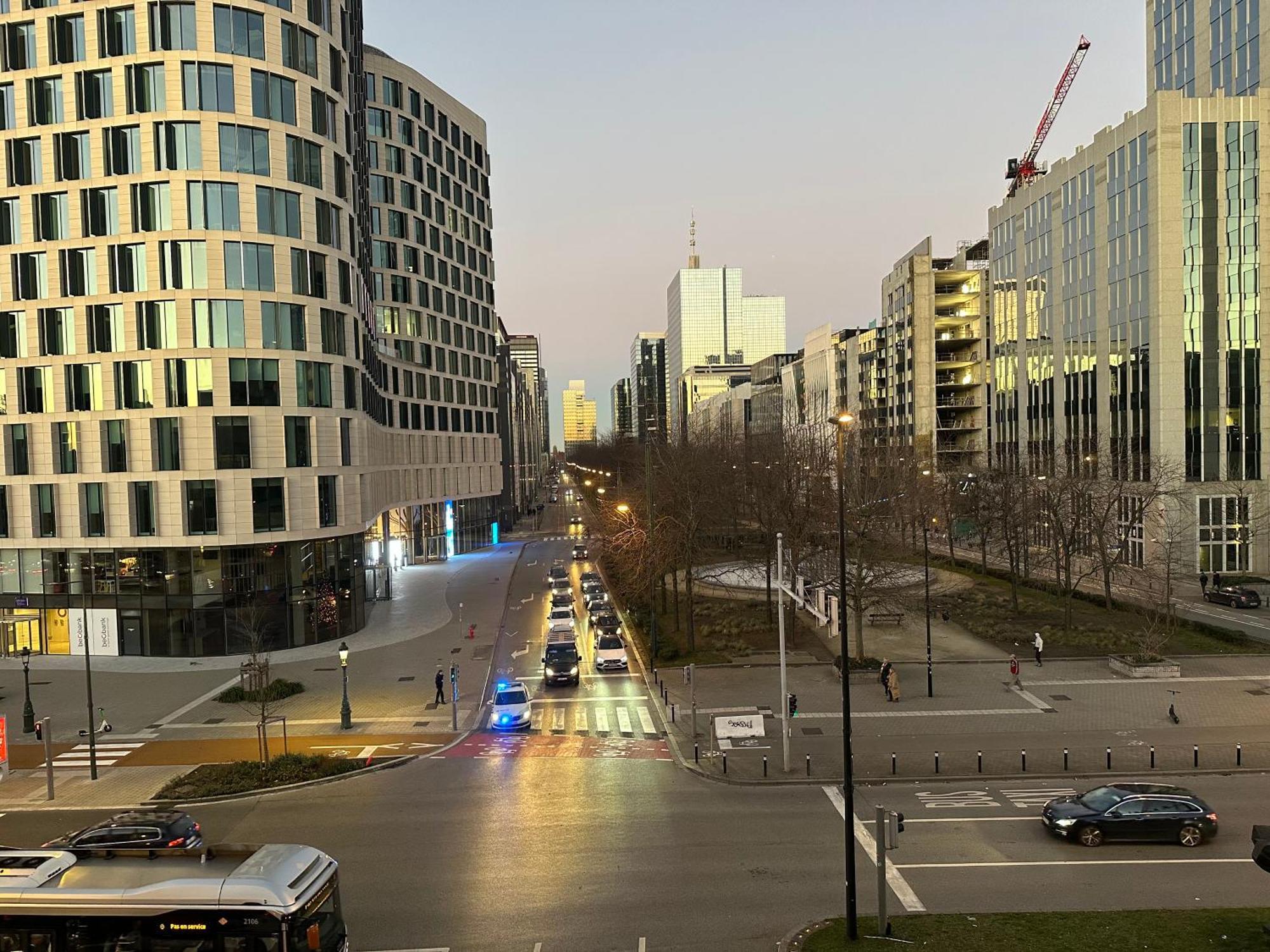 Apartment In Brussels City With Beautiful View Buitenkant foto